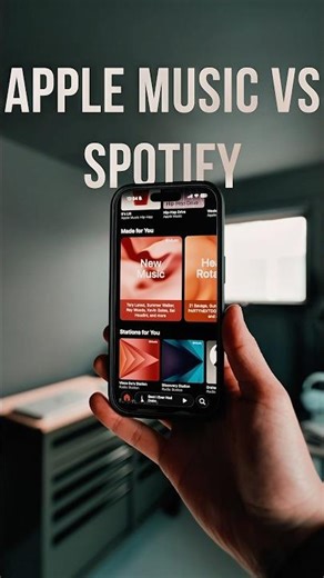 Apple Music vs. Spotify.. #applemusic #spotify