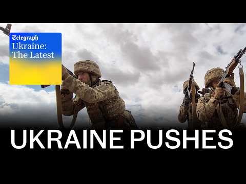 Ukraine ‘scales up offensives’ near Pokrovsk & US-Ukraine-Russia peace talks begin