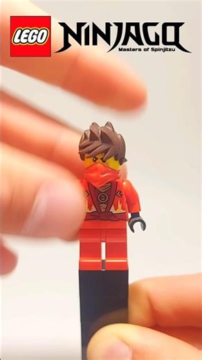 Lego Ninjago Minifigure Kai Rebooted! #lego #ninjago #legoninjago #shorts #legoasmr #legofan