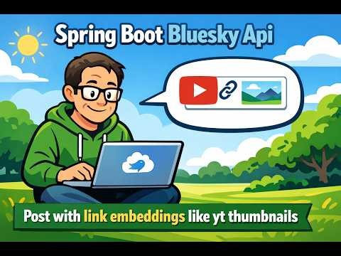 Spring Boot Bluesky Api - Post with link embeddings like yt thumbnails