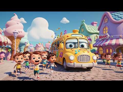 The Music Bus Goes La La Loo | Interactive Music & Singing Song for Kids
