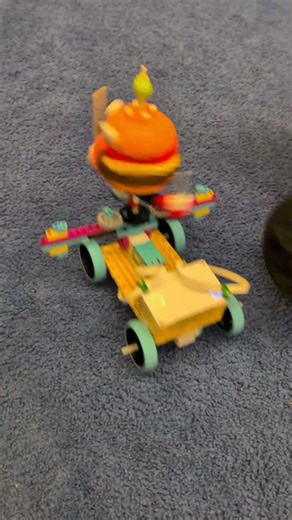 Modified ring toss robots in Snapology's GameBots class at HES! #robogames #spikeprime