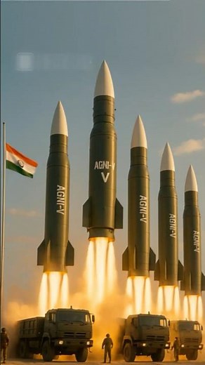 India’s AGNI-V Missile Strike | Realistic Military Simulation Attack Scene