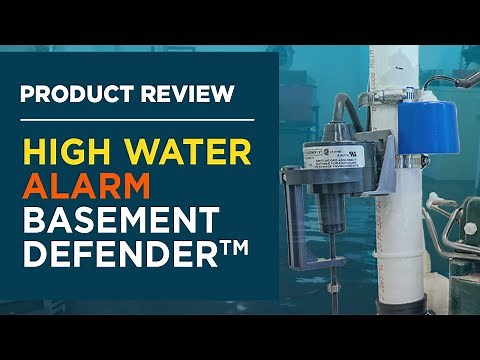 Basement Defender's New Sump Pump High Water Alarm