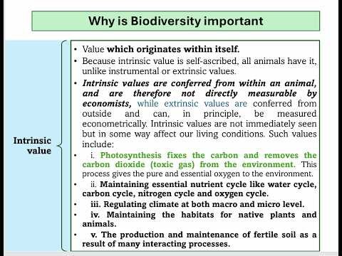 Issues in Sustainable Development Part 2 and Bio-diversity Conservation | CSS ENVIRONMENTAL SCIENCE