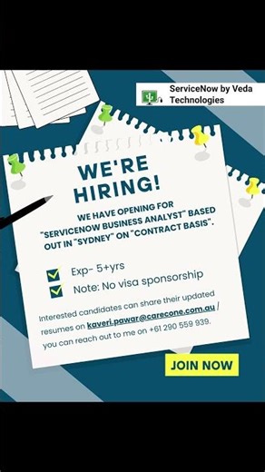 ServiceNow Job Openings 2025 | Freshers & Experienced | Apply Now!