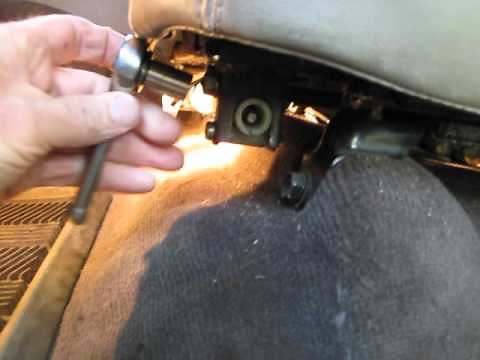 Land Cruiser seat quick fix