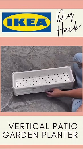 18K views · 558 reactions | IKEA DIY Vertical Garden Hack. This is...