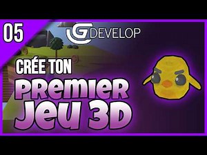 [ENEMYS] 🚀 Create your own 3D GAME (WITHOUT CODED) on GDevelop #05