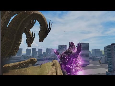 Godzilla Evolved Vs King Ghidorah 2019: The Most powerful broken monster yet! Epic battle!