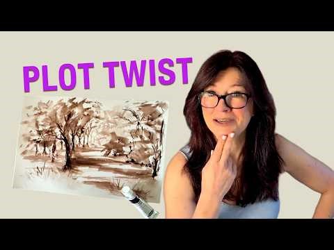 Watercolor Value Study: the Mistake I didn't see coming!