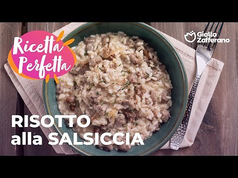 RISOTTO alla SALSICCIA - FACILE e GUSTOSISSIMO😋😍