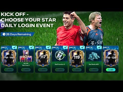 How Much OVR You Can Reach With NEW Kickoff Rewards for 7 Days? FC Mobile
