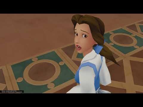 KINGDOM HEARTS II FINAL MIX - The Beast + Shadow Stalker/Dark Thorn Boss Fights