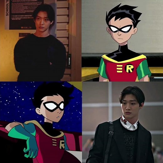 AWH Minho & kitty x Starfire & Robin @𝓜𝓪𝓻𝓰𝓮𝓽𝓻𝓾𝓶𝓪𝓷 ‪@TheTooniestOfEmAll‬ @Fairy.Minji.ৎ