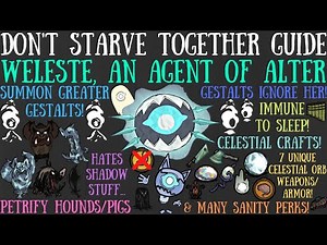 Weleste, Agent Of Alter, Is Here! NEW LUNAR CHARACTER MOD! - Don't Starve Together [MOD]