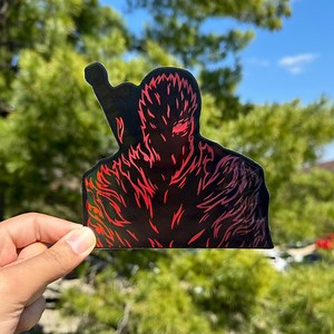 Anime Motion Sticker - Waterproof/uv Resistant Anime Decal - Etsy