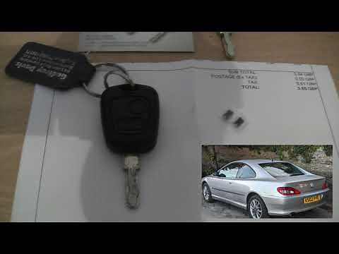 Peugeot 406 Coupe (and other Peugeots!) Remote Key Repair