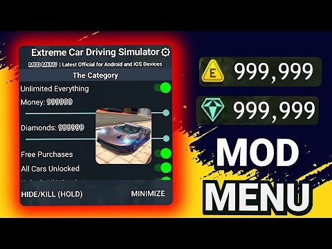 Extreme Car Driving MOD APK 9.5 - Unlimited Money, All Cars Unlocked & Free Shopping