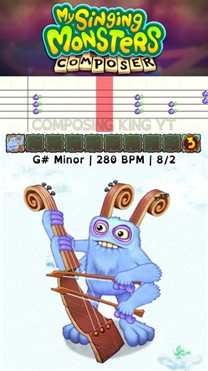 Cold Island Bowgart Composer Tutorial #msm #fanmade #mysingingmonsters