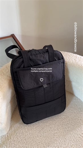 Stylish Laptop Bag with Multiple Compartments