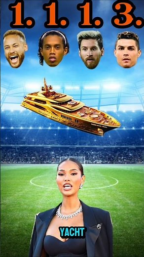 Messi🤩 vs Ronaldo 🐐 vs Ronaldinho 🔥vs Neymar Jr ⚽ - Georgina Asks #football