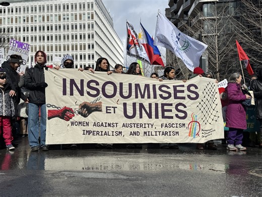 Montreal marks International Women’s Day with downtown demonstration - CityNews Montreal