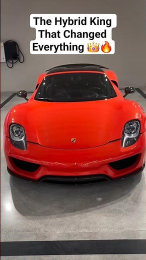 Porsche 918 Spyder — The Hypercar That Built the Future ⚡🏎️
