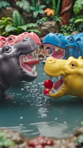 Hungry Hungry Hippos Game for Preschoolers #hasbro #mattel