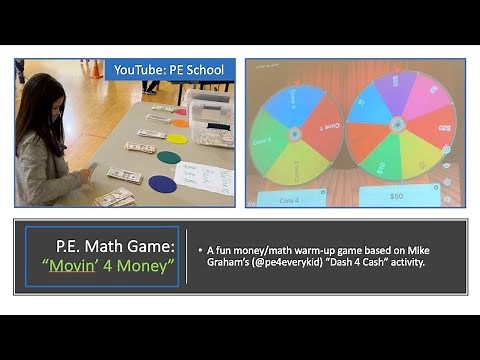 P.E. Math Game: "Movin' 4 Money"