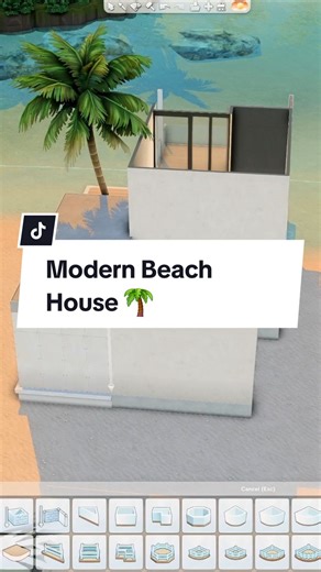 Modern Beach House Exterior in Sulani