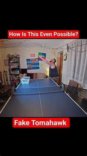 How is This Table Tennis Serve Possible #shorts
