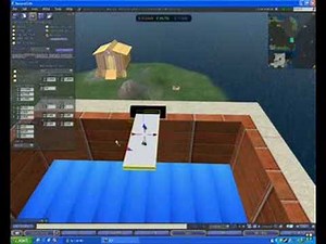 Second Life : Swimming Pool Build