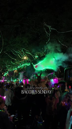 Bacchus Parade Highlights: Socks and Mardi Gras Fun