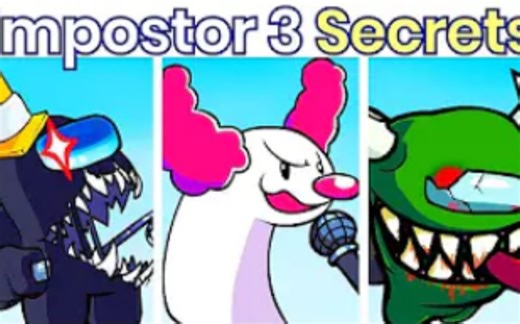 Friday Night Funkin'_ VS Impostor V3 FULL WEEK (1,2,3) _ Secrets _ All Cutscenes