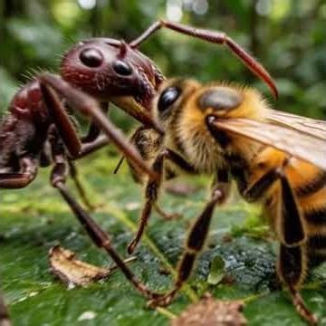 Ant vs Queen Bee