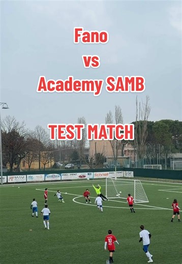 Fano vs Academy SAMB TEST MATCH #soccer #calcio #football #goalkeeper #PortiereGiovane