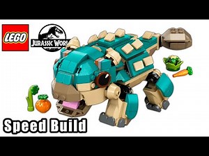 LEGO Baby Bumpy: Ankylosaurus 76962 - Click Speed Build