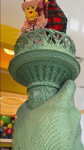 LEGO Statue of Liberty Torch Display