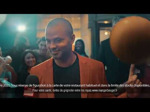 pub Quick  Les Tony Parker Burgers sont de retour chez Quick