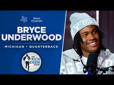 Michigan QB Bryce Underwood Joins the Rich Eisen Show In-Studio | Full Interview