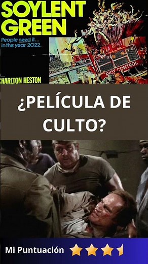 SOYLENT GREEN: la película que PREDIJO el FUTURO… y da MIEDO