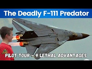 Aussie Top Gun Gives F-111 Aardvark Tour: Cockpit - Air Intake - Bombs