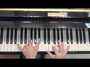 He Touched Me by Bill Gaither - smooth piano demo 4/18/19