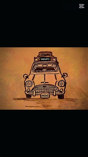 クーパー on Instagram: "[Cooper's Art] #classicmini #minicooper #rovermini #mini #minitraveller #クラシックミニ #ミニトラベラー #ミニクーパー #英国車 #イラスト #絵描き #趣味 #芸術の秋 #アート"