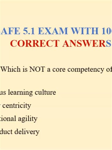 SAFe Scrum Master exam format (SSM) 45 questions 90 minutes Passing score: 73% (Official details are published by Scaled Agile, Inc..) What to study (SSM high-impact topics) 1) Your job in SAFe is bigger than “team Scrum Master” Know how a SAFe SM supports: Team level: iteration events, flow, quality, impediment removal, relentless improvement ART level: PI Planning support, dependency management, alignment, program events 2) PI Planning (very testable) You should know: Inputs/outputs Team PI Ob