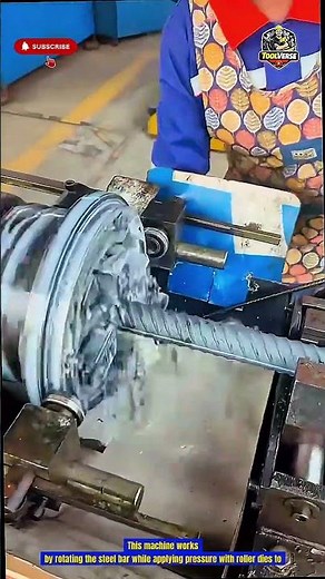 Automatic Rebar Thread Rolling Machine High Precision Steel Threading Tool for Modern Construction