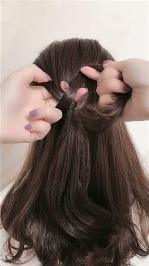 DIY Hair Braiding Tutorial Series B Ep030 | Relaxing & Satisfying Hairstyle Ideas for Beginner#hair