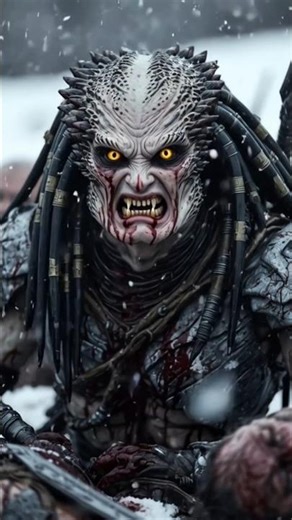 Predator Unleashed 🔥 God Mode vs Krathul | Frozen Mountains Revenge Action #shorts #shortvideo #usa