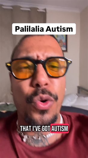 Lord Mahazi on Instagram: "Palilalia Autism is potentially maybe something real. Heard it online. I’m not a doctor. #autism #palilalia"